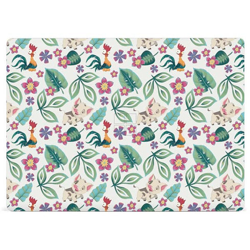 Disney Princess Moana Pua and Heihei Pattern Surface Laptop 2 Skin